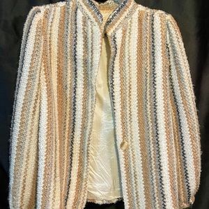 Vintage Striped DK Gold Blazer